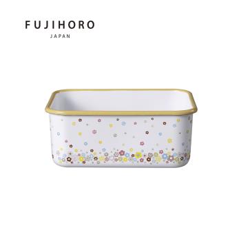 【富士琺瑯FUJIHORO】鳴海系列琺瑯烘焙保鮮盒深型-L