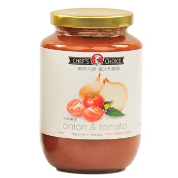 【美味大師】義大利麵醬-洋蔥蕃茄(470g x 12瓶 / 箱)