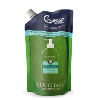 LOCCITANE 歐舒丹 草本淨涼洗髮乳補充包(500ml)-新版-國際航空版