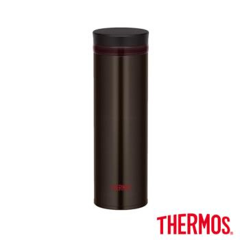 【THERMOS膳魔師】不鏽鋼超輕量真空保溫杯500ml咖啡色(JNO-501-ESP)