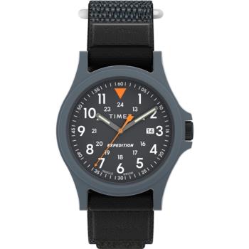 【TIMEX】天美時 遠征系列  40毫米戶外手錶 (灰藍框x灰藍色織物黏式錶帶 TXTW4B29500)