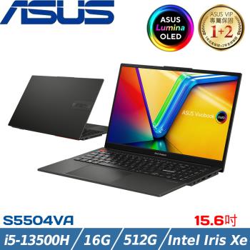 ASUS VivoBook S15 15吋 輕薄筆電 i5-13500H/16G/512G SSD/W11/S5504VA-0132K13500H