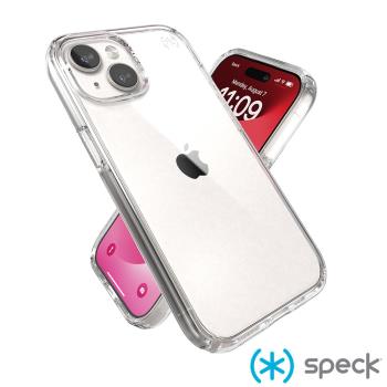 Speck iPhone 15 (6.1吋) Presidio Perfect-Clear透明防摔殼