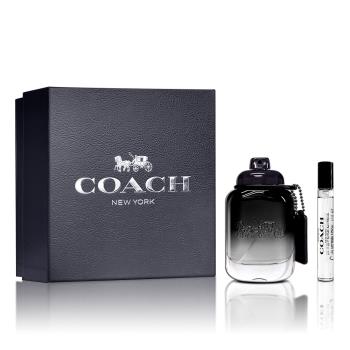 COACH 時尚經典男性淡香水 60ML禮盒(淡香水60ML+噴式隨身瓶7.5ML)