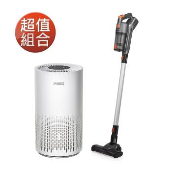 PRINCESS荷蘭公主 無線兩用吸塵器+智能空氣清淨機 339640+354787 超值組
