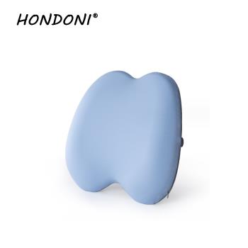 HONDONI 新款5D護腰靠墊 記憶靠墊 居家背墊 汽車舒壓腰靠墊 (天空藍)M9-BL