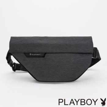PLAYBOY - 單肩背包 Forward系列 - 黑色