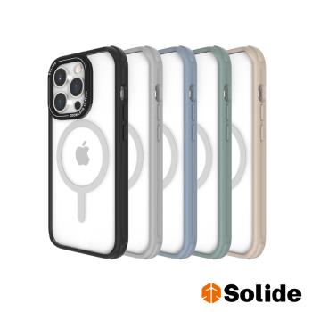 Solide iPhone 15 Pro Saturn土星抗菌防摔磁吸手機殼