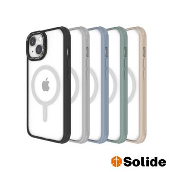 Solide iPhone 15 Plus Saturn土星抗菌防摔磁吸手機殼