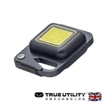 【TRUE UTILITY】 英國多功能充電型高亮度鈕扣LED照明燈-吊卡版(TU919K)