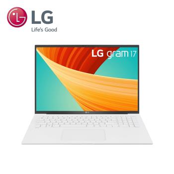LG樂金 gram 17型極致輕薄筆電-冰雪白(i5-1340P/16G/512GB SSD/Win11HOME) 17Z90R-G.AA54C2