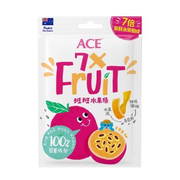 【ACE】斑斑水果條 百香果+奇亞籽 32g/袋