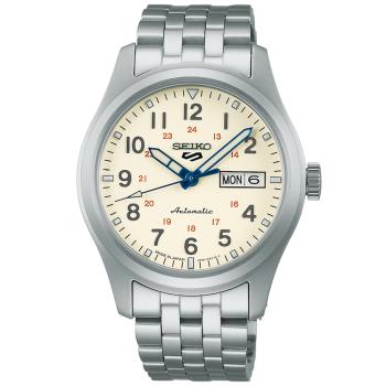SEIKO精工 5 Sports系列 製錶110週年 限量機械腕錶 (4R36-15L0S/SRPK41K1) SK044
