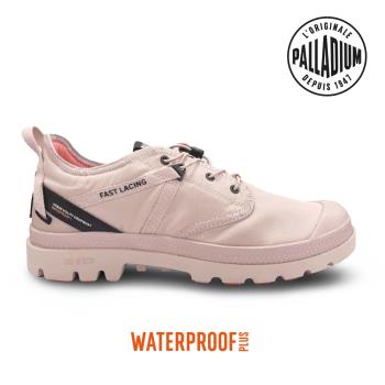 【PALLADIUM】OX TRAVEL LITE+ WP+ 輕量低筒防水靴 女款 玫瑰粉 77338-629