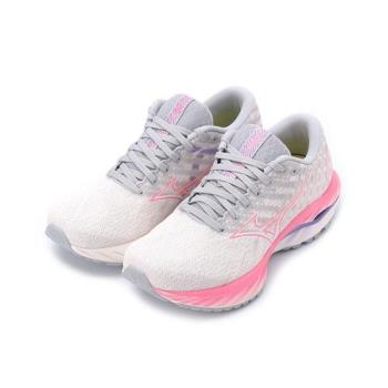 MIZUNO INSPIRE 19 超寬楦慢跑鞋 白粉 J1GD234671 女鞋