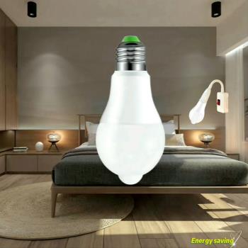 Energy saving LED人體感應燈泡12W