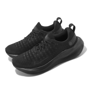 Nike 慢跑鞋 Reactx Infinity Run 4 黑 全黑 男鞋 運動鞋 緩震 環保材質 DR2665-004