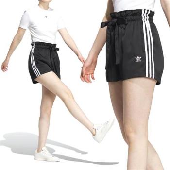 Adidas ADC STA Short W 女 黑色 運動 休閒 日常 彈性腰頭 寬鬆抽繩 短褲 IN1016