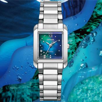 CITIZEN星辰 L系列 千彩之海 光動能 真鑽腕錶 EW5591-60L