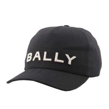 BALLY Logo 棉質棒球帽(黑色) 6305126