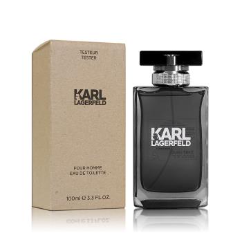 KARL LAGERFELD 卡爾 同名時尚男性淡香水 100ML TESTER 環保包裝