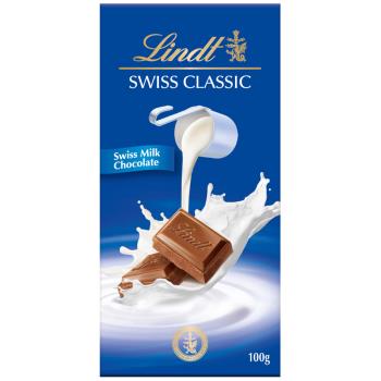 【Lindt 瑞士蓮】經典牛奶巧克力 100g