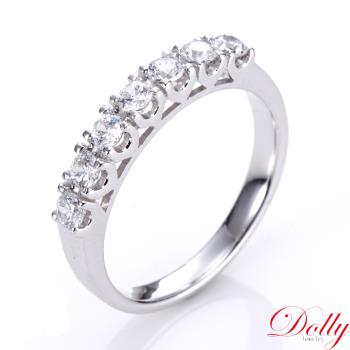 Dolly 18K金 輕奢珠寶0.80克拉鑽石戒指(005)