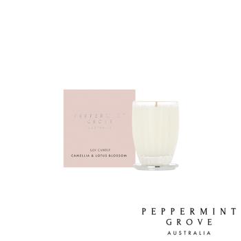 澳洲 Peppermint Grove 山茶花荷花 Camellia & Lotus 60g 香氛蠟燭