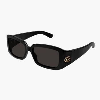 【GUCCI 古馳】膠框太陽眼鏡(GG1403SK-001)