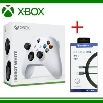 微軟 Xbox Series 無線控制器- 冰雪白 遊戲手把 【贈手把充電線】