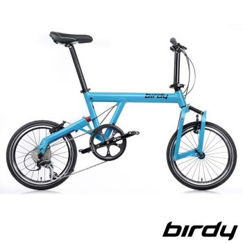 Birdy New Classic 8速鋁合金經典圓管摺疊單車（圓管鳥）-湖水藍