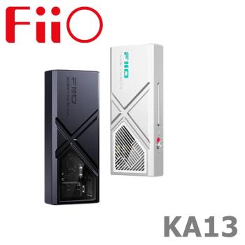 FiiO KA13隨身型平衡解碼耳機轉換器 平衡輸出最大550瓦 雙DAC晶片