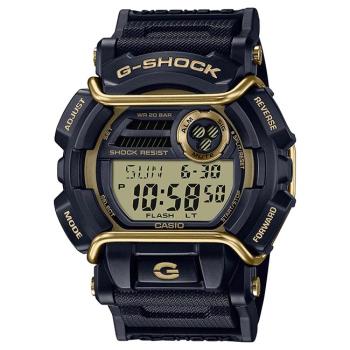 【CASIO】卡西歐 G-SHOCK 經典復刻 GD-400GB-1B2 兩百米防水 運動電子錶 黑/金