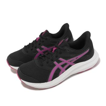 Asics 慢跑鞋 Jolt 4 D 寬楦 女鞋 黑 紫 基本款 緩震 運動鞋 亞瑟士 1012B422003