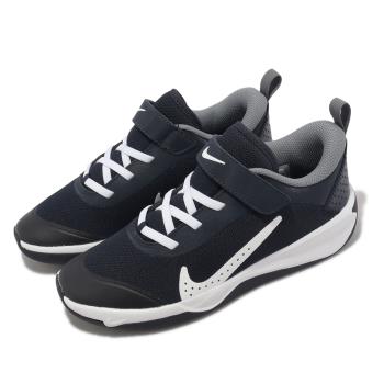 Nike 排球鞋 Omni Multi Court PS 中童 小朋友 深藍 白 運動鞋 DM9026-402