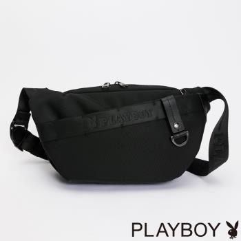 PLAYBOY - 大斜背包 Crucial系列 - 黑色