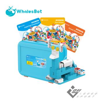 WhalesBot A3 兒童 AI 智能程式積木鯨魚機器人