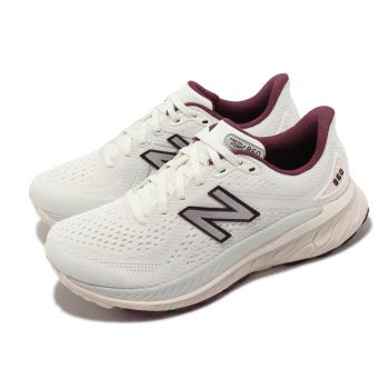 New Balance 慢跑鞋 860 V13 D 寬楦 女鞋 白 紅 緩震 路跑 運動鞋 NB 紐巴倫 W860S13-D