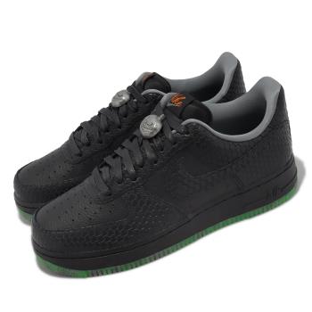 Nike 休閒鞋 Air Force 1 07 PRM 男鞋 黑 綠 萬聖節 AF1 Halloween FQ8822-084
