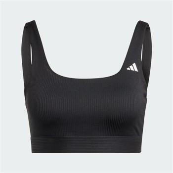 Adidas 女裝 運動內衣 排汗 可拆式胸墊 黑【運動世界】HZ9024