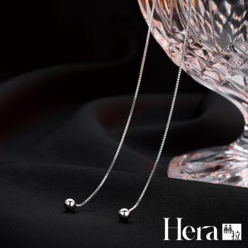 【Hera 赫拉】精鍍銀圓珠耳線耳環 H112101805