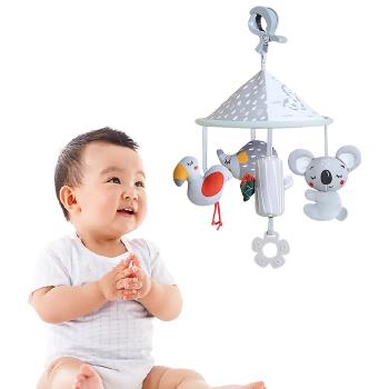 Colorland-安撫玩具 推車掛鈴 傘狀吊掛風鈴玩具 嬰兒玩偶 床掛玩具 北歐風動物造型