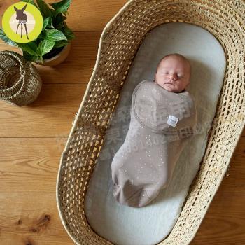 德國Lassig-寶寶有機棉好眠懶人包巾-多色選