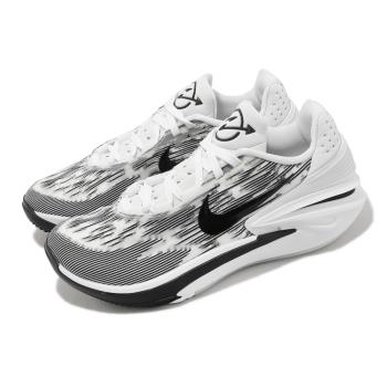 Nike 籃球鞋 Air Zoom G.T. Cut 2 EP 白 黑 男鞋 緩震 氣墊 實戰 運動鞋 FJ8914-100