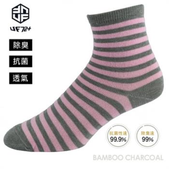 【UF72】UF5311(五雙入)ELF除臭竹炭高效斑馬休閒襪