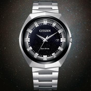 CITIZEN星辰 GENTS系列 無際星輝 光動能時尚腕錶 BN1014-55E