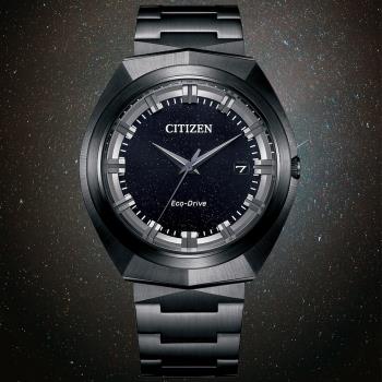 CITIZEN星辰 GENTS系列  無際星輝 光動能時尚腕錶 BN1015-52E