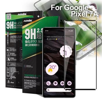 NISDA For Google Pixel 7A 完美滿版玻璃保護貼-黑