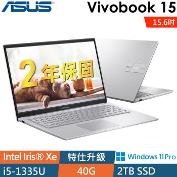 ASUS Vivobook 15 X1504VA-0031S1335U (i5-1335U/8G+32G/2TBSSD/15.6FHD/W11P)特仕