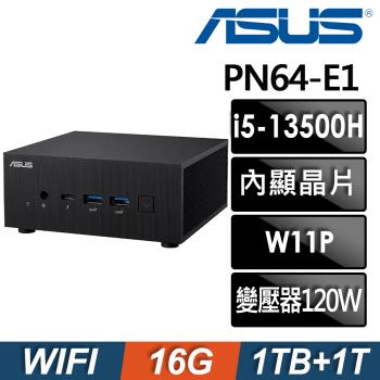 ASUS 華碩 PN64-E1-S5027AV 商用迷你電腦 (i5-13500H/16G/1TB+1TSSD/W11P)